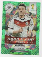Mesut Ozil [Green Crystal Prizm] #18 Soccer Cards 2014 Panini Prizm World Cup Stars Prices