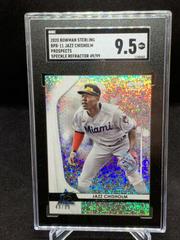 Jazz Chisholm [Speckle Refractor] #BPR-11 Baseball Cards 2020 Bowman Sterling Prices