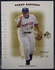 Alex Rodriguez [SP Limited] #22 Baseball Cards 2001 SP Authentic Prices