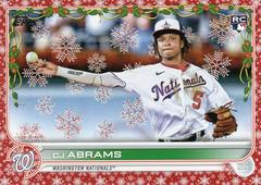 CJ Abrams [Red] #HW112 Baseball Cards 2022 Topps Holiday Prices