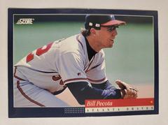 Bill Pecota #144 Baseball Cards 1994 Score Prices