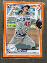 Tony Gonsolin [Orange] #63 Baseball Cards 2020 Bowman Prices