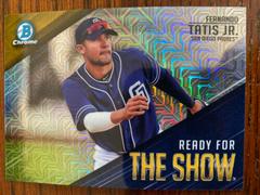 Fernando Tatis Jr. #10 Baseball Cards 2019 Bowman Mega Box Chrome Ready for the Show Prices