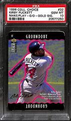 Kirby Puckett [You Make, Play Groundout] #32 Baseball Cards 1996 Collector's Choice You Make Play Prices