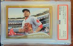 Mookie Betts [Gold] #US301 Baseball Cards 2014 Topps Update Prices