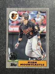Ryan Mountcastle [Black] #87TBU-9 Baseball Cards 2022 Topps Update 1987 Prices