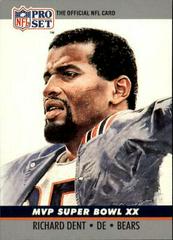 Richard Dent #20 Football Cards 1990 Pro Set Super Bowl MVP Prices