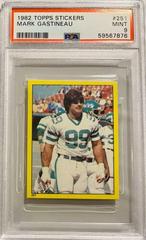 Mark Gastineau Football Cards 1982 Topps Stickers Prices
