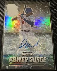 Jay Allen [Autograph Silver Prizm] Baseball Cards 2021 Panini Prizm Draft Picks Power Surge Prices
