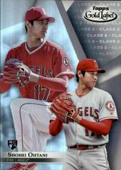 Shohei Ohtani [Class 2] Baseball Cards 2018 Topps Gold Label Prices