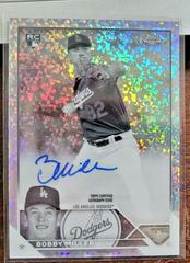 Bobby Miller [B & W Mini Diamond] #RA-BM Baseball Cards 2023 Topps Chrome Update Rookie Autographs Prices