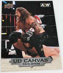 Chris Jericho Wrestling Cards 2022 Upper Deck AEW UD Canvas Prices