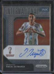 Angel Di Soccer Cards 2022 Panini Prizm World Cup International Ink Autograph Prices