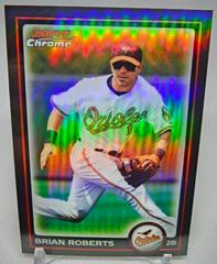 Brian Roberts [Gold Refractor] #13 Baseball Cards 2010 Bowman Chrome Prices