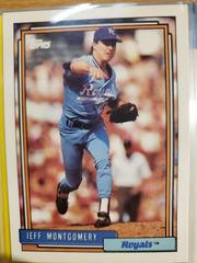 Jeff Montgomery #16 Baseball Cards 1992 Topps Prices