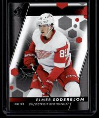 Elmer Soderblom [Limited Black] #145 Hockey Cards 2022 SP Authentic Prices
