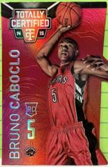 Bruno Caboclo Platinum Black 1/1 #164 Basketball Cards 2014 Panini Totally Certified Prices