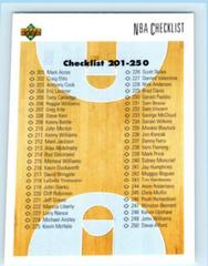 Checklist 201-300 #300 Basketball Cards 1991 Upper Deck Prices