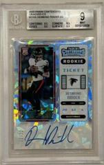 Desmond Ridder [Autograph Cracked Ice Ticket] #114 Football Cards 2022 Panini Contenders Prices