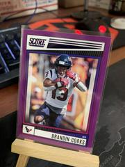 Brandin Cooks [Purple] Football Cards 2022 Panini Score Prices