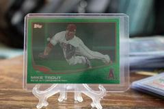 Mike Trout [Emerald] #536 Baseball Cards 2013 Topps Prices