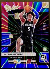 Paolo Banchero [Red Blue Laser] #1 Basketball Cards 2022 Panini Donruss The Rookies Prices