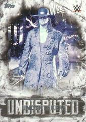 Undertaker Wrestling Cards 2018 Topps WWE Undisputed Prices