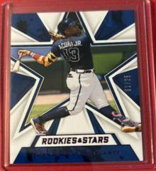 Ronald Acuna Jr. [Purple] Baseball Cards 2021 Panini Chronicles Rookies and Stars Prices
