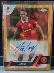 Antony [Gold Lava] #CA-A Soccer Cards 2022 Topps Chrome UEFA Club Competitions Autographs Prices