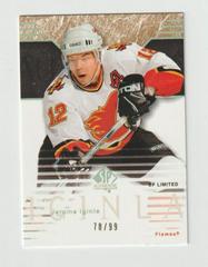 Jarome Iginla Hockey Cards 2003 SP Authentic Prices