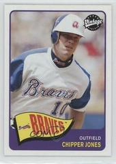 Chipper Jones #31 Baseball Cards 2003 Upper Deck Vintage Prices
