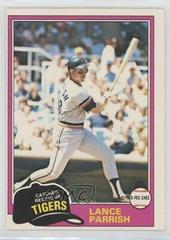 Lance Parrish [Gray Back] #8 Baseball Cards 1981 O Pee Chee Prices
