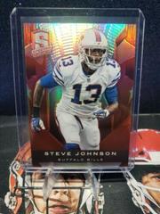 Steve Johnson [Spectra Red] #12 Football Cards 2013 Panini Spectra Prices
