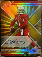 Kyler Murray [Autograph Gold] #2 Football Cards 2021 Panini XR Prices