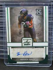 Breece Hall [Emerald Spectrum] #BA-BH1 Football Cards 2022 Leaf Ultimate Draft Autographs Prices