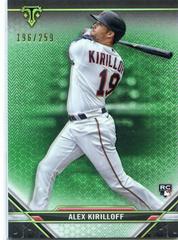 Alex Kirilloff #49 Baseball Cards 2021 Topps Triple Threads Prices