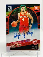 Skylar Mays Basketball Cards 2020 Donruss Signature Series Prices