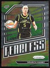 Dearica Hamby #11 Basketball Cards 2023 Panini Prizm WNBA Fearless Prices