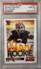 Johnny Manziel #HR1 Football Cards 2014 Panini Score Hot Rookie Prices