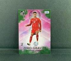 Brennan Johnson [Green] Soccer Cards 2022 Panini Donruss Zero Gravity Prices