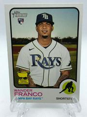 Wander Franco #347 Baseball Cards 2022 Topps Heritage Prices