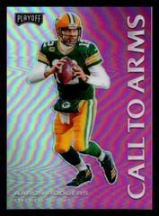 Aaron Rodgers [Pink] #CA10 Football Cards 2020 Panini Playoff Call to Arms Prices