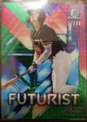 Robert Hassell [Green Refractor Mega Box Mojo] #FUT-RH Baseball Cards 2021 Bowman Chrome Futurist Prices