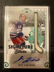 Guy Lafleur [Emerald] Hockey Cards 2021 Leaf Lumber Signature Sticks Prices