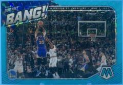 Kevin Durant [Blue Fluorescent] #14 Basketball Cards 2020 Panini Mosaic Bang Prices