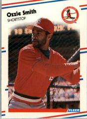 Ozzie Smith #109 Baseball Cards 1988 Fleer Mini Prices