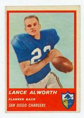 Lance Alworth Football Cards 1963 Fleer Prices