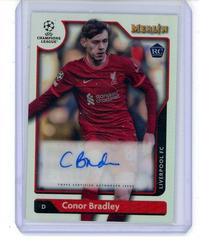 Conor Bradley Soccer Cards 2021 Topps Merlin Chrome UEFA Autographs Prices