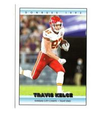 Travis Kelce Football Cards 2022 Panini Donruss Retro 1992 Prices