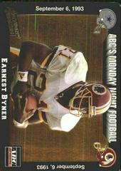 Earnest Byner #4 Football Cards 1993 Action Packed Monday Night Football Prices